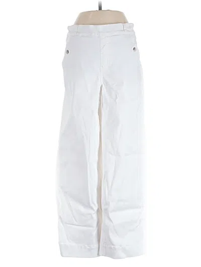 Pre-owned Spanx Casual Pants In White
