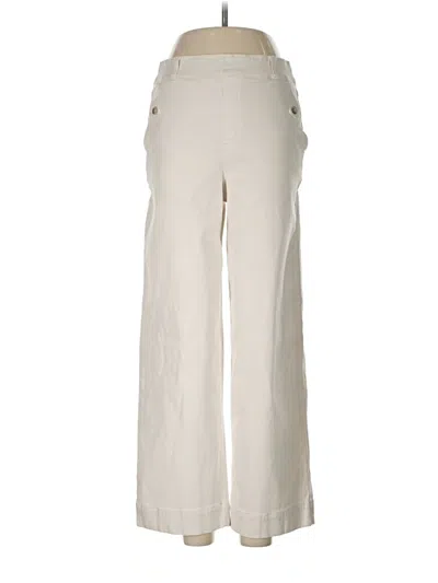 Pre-owned Spanx Casual Pants In White