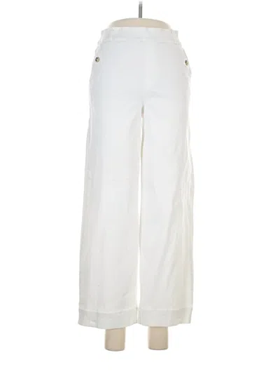Pre-owned Spanx Casual Pants In White