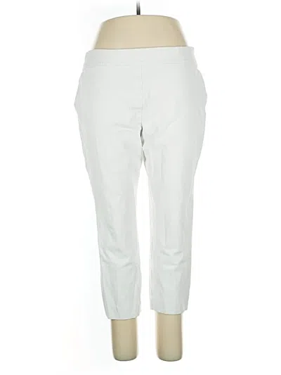 Pre-owned Spanx Casual Pants In White