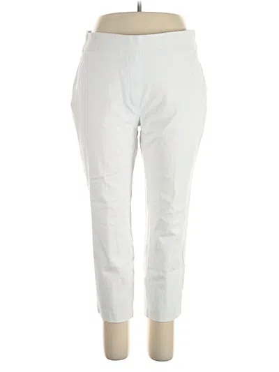 Pre-owned Spanx Casual Pants In White