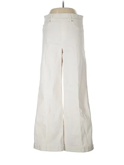 Pre-owned Spanx Casual Pants In White