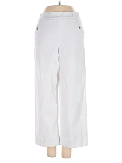 Pre-owned Spanx Casual Pants In White