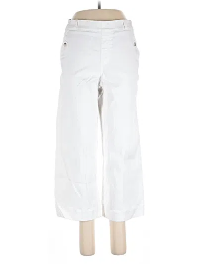 Pre-owned Spanx Casual Pants In White
