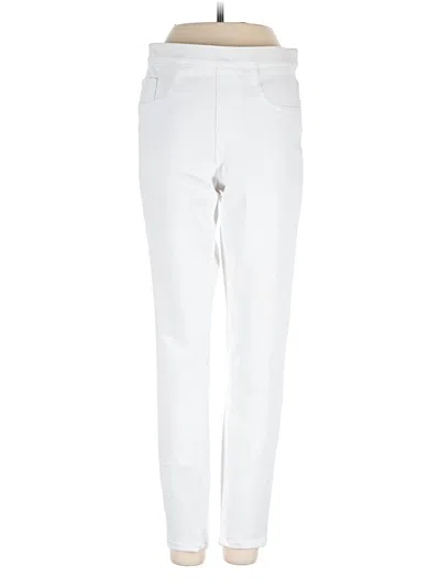 Pre-owned Spanx Casual Pants In White