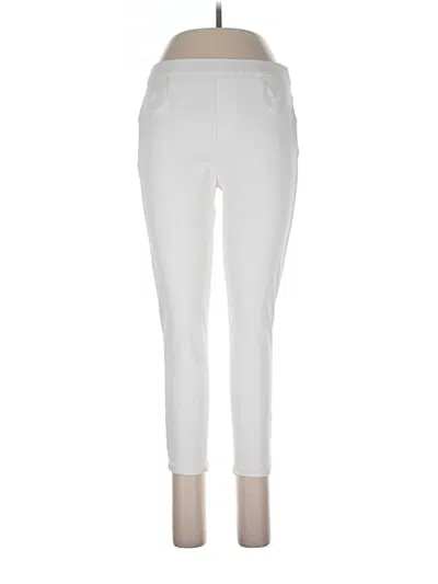 Pre-owned Spanx Casual Pants In White