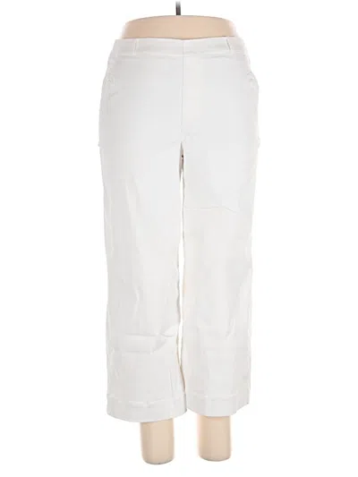 Pre-owned Spanx Casual Pants In White