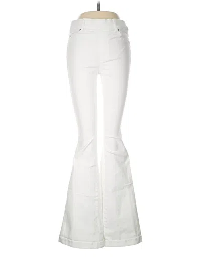 Pre-owned Spanx Casual Pants In White