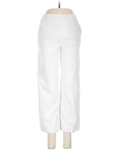 Pre-owned Spanx Casual Pants In White