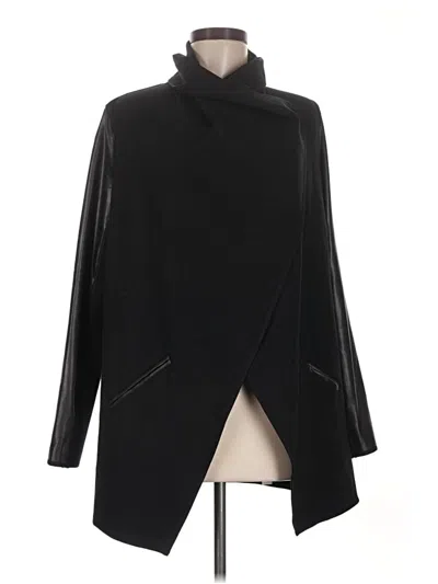 Pre-owned Spanx Coat In Black