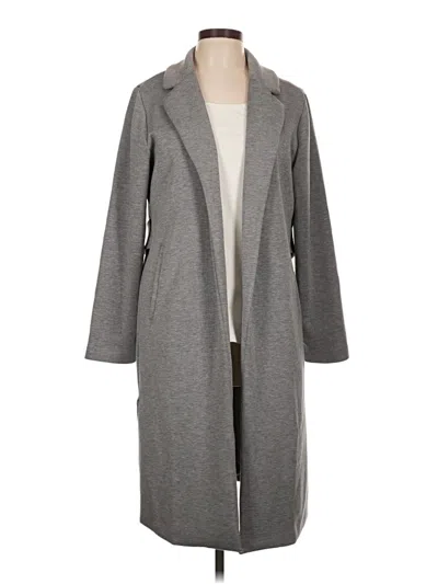 Pre-owned Spanx Coat In Gray