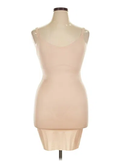 Pre-owned Spanx Cocktail Dress In Tan