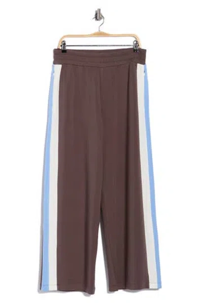 Spanx ® Colorblock Track Pants In Brown