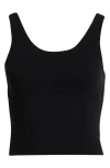 Spanx ® Contour Crop Tank Top In Black