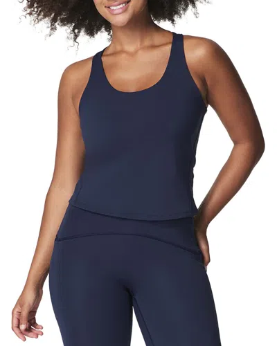 Spanx Contour Crossback Shelf Tank In Blue