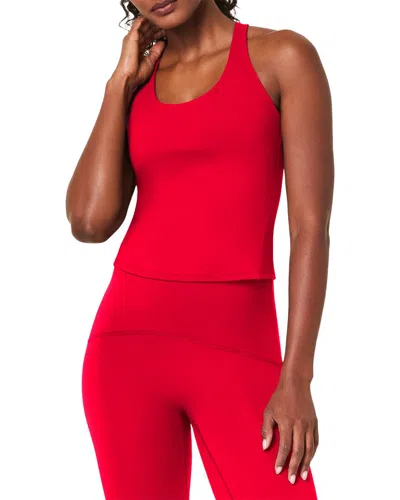 Spanx Contour Crossback Shelf Tank In Red