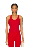 Spanx Contour Crossback Shelf Tank In Red