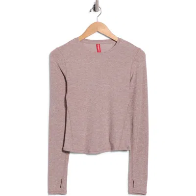 Spanx ® Contour Mock Neck Performance Top In Pink