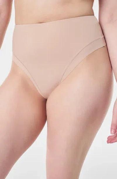 Spanx ® Contouring Smoothing Thong In Neutral
