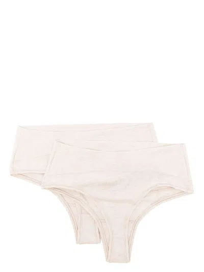 Spanx Control Thong (pack Of Two) In Neutrals