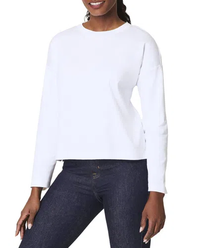 Spanx Cool Cotton Boxy T-shirt In White