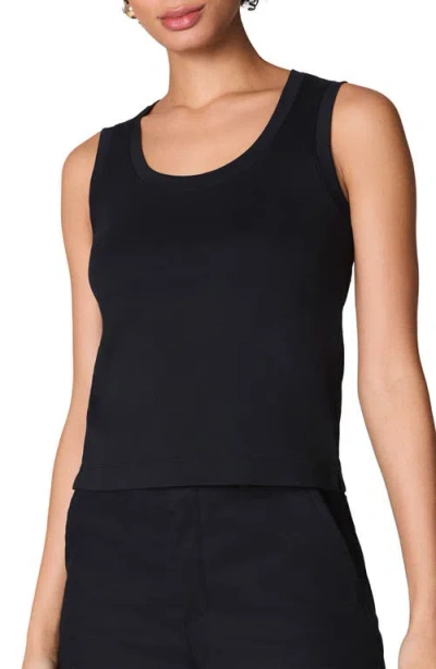 Spanx ® Cool Cotton Tank Top In Classic Black