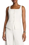 Spanx ® Cotton Blend Vest In White