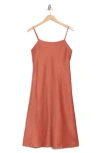 Spanx ® Crepe Reversible Slipdress In Orange