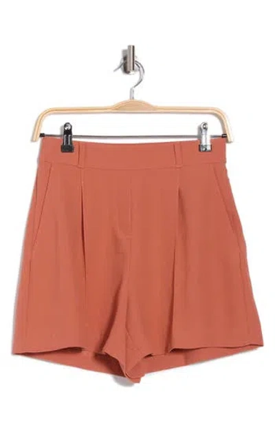 Spanx ® Crepe Shorts In Red