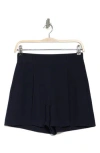 Spanx ® Crepe Shorts In Classic Navy