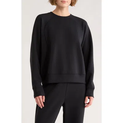 Spanx ® Crewneck Pullover In Blue