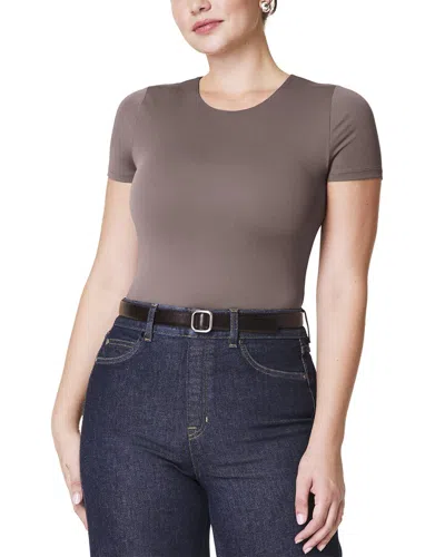 Spanx Crewneck T-shirt In Brown