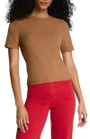 Spanx ® Crewneck Tee In Metallic