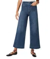 Spanx Crop Wide Leg Pull-on Jeans In Multi