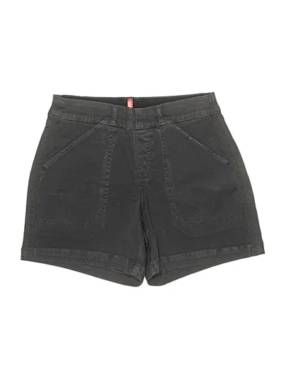 Pre-owned Spanx Denim Shorts In Black