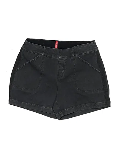 Pre-owned Spanx Denim Shorts In Black