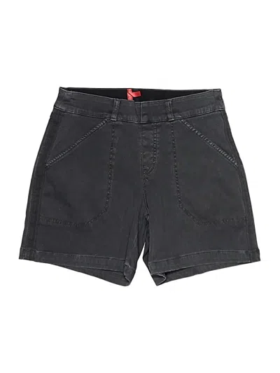 Pre-owned Spanx Denim Shorts In Black