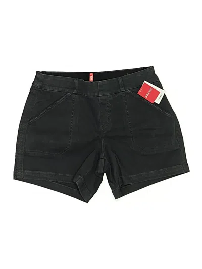 Pre-owned Spanx Denim Shorts In Black