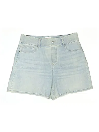 Pre-owned Spanx Denim Shorts In Blue