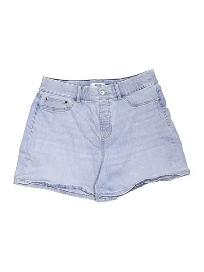Pre-owned Spanx Denim Shorts In Blue