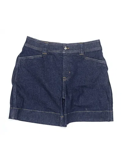 Pre-owned Spanx Denim Shorts In Blue