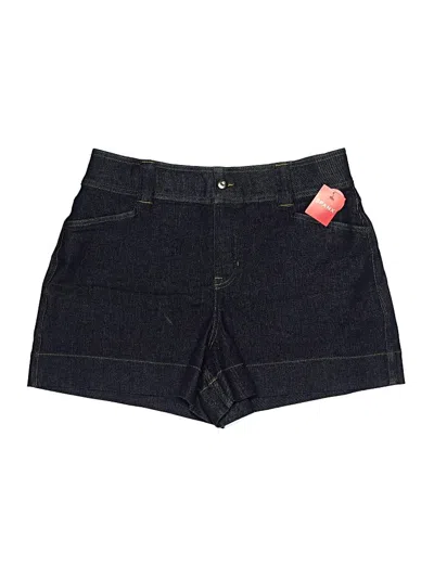 Spanx Denim Shorts In Black