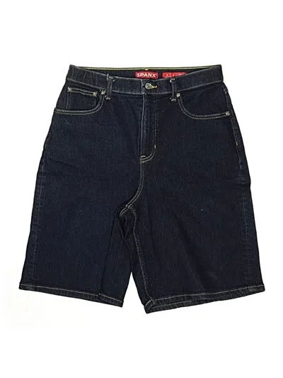 Pre-owned Spanx Denim Shorts In Blue