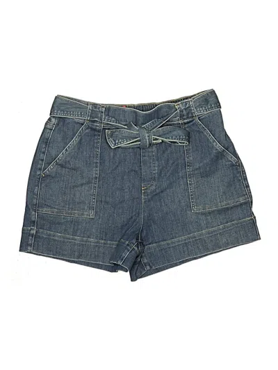 Pre-owned Spanx Denim Shorts In Blue