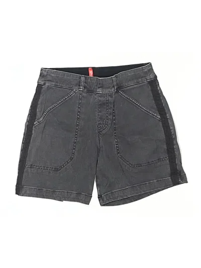 Pre-owned Spanx Denim Shorts In Gray