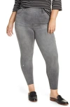 Spanx ® Distressed Skinny Denim Leggings In Gray