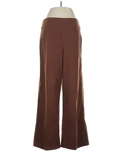 Pre-owned Spanx Dress Pants In Brown