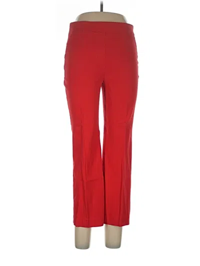 Pre-owned Spanx Dress Pants In Red