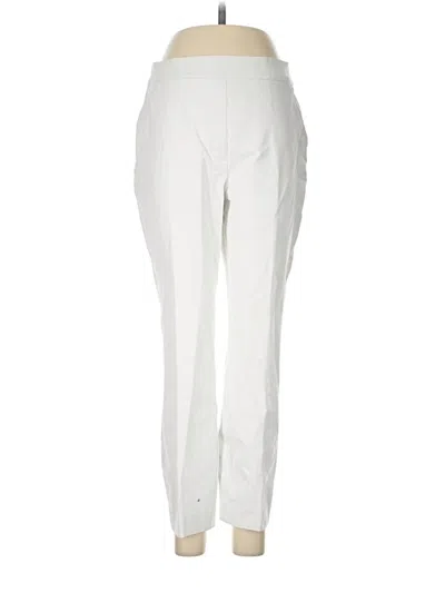 Pre-owned Spanx Dress Pants In White