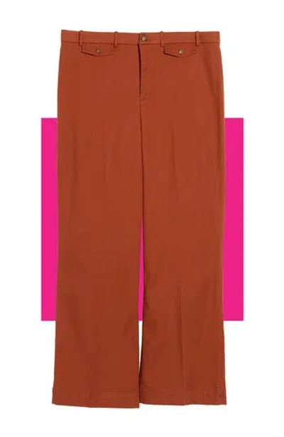 Spanx ® Easy Flare Leg Pants In Brown